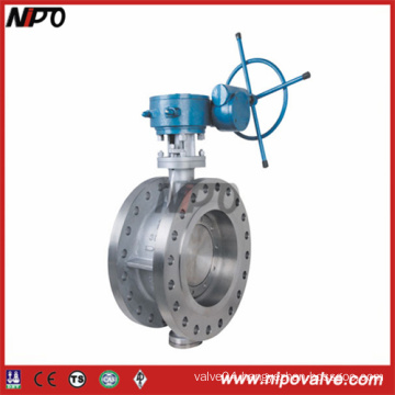 Stainless Steel Flanged Triple Eccentric Butterfly Valve